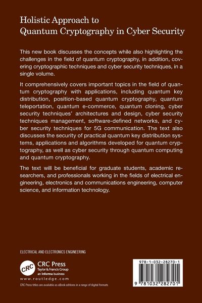 Produktbild: Holistic Approach to Quantum Cryptography in Cyber Security