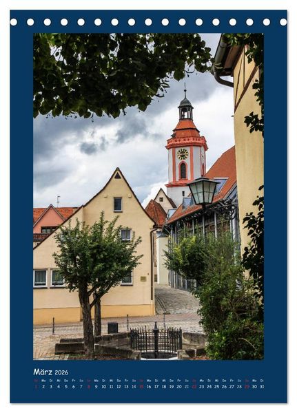 Produktbild: Warum nicht Franken? Das Altm&uuml;hltal (Tischkalender 2026 DIN A5 hoch), CALVENDO Monatskalender