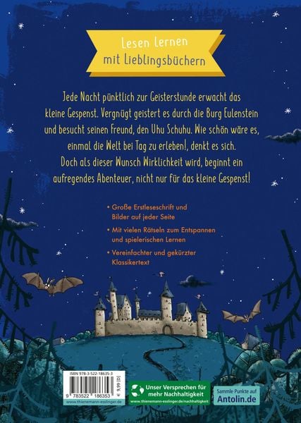 Produktbild: Kleine Lesehelden: Das kleine Gespenst
