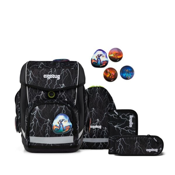 Cubo Schulrucksack Set Super ReflektBär