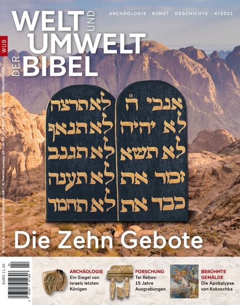 Produktbild: Welt und Umwelt der Bibel / Die Zehn Gebote
