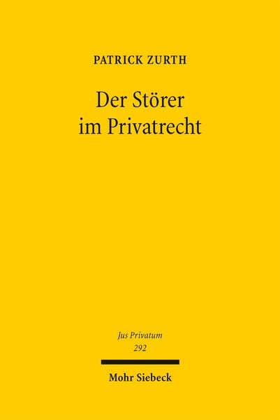 Produktbild: Der St&ouml;rer im Privatrecht