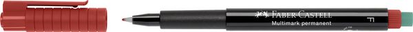 Produktbild: Faber-Castell Marker Multimark permanent F rot