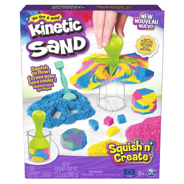 Produktbild: Kinetic Sand Squish N&rsquo; Create Set