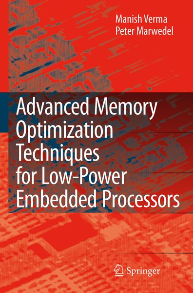 Produktbild: Advanced Memory Optimization Techniques for Low-Power Embedded Processors