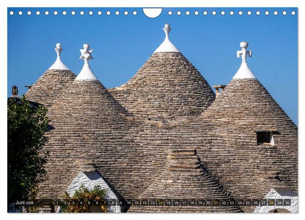 Produktbild: Apulien &ndash; Impressionen vom S&uuml;dosten Italiens (Wandkalender 2026 DIN A4 quer), CALVENDO Monatskalender