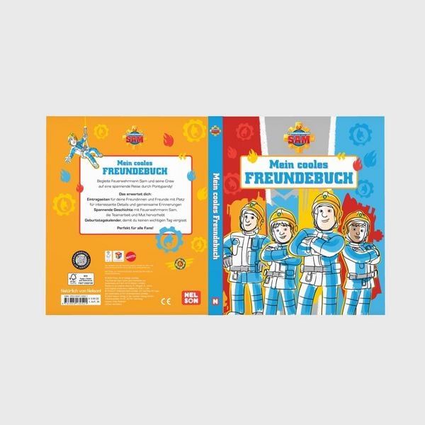 Produktbild: Feuerwehrmann Sam: Mein cooles Freundebuch