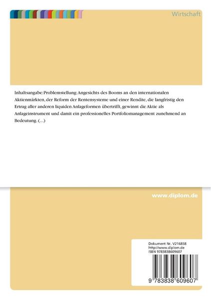 Produktbild: Implikationen der Europ&auml;ischen W&auml;hrungsunion f&uuml;r das Management von Aktienportfolios