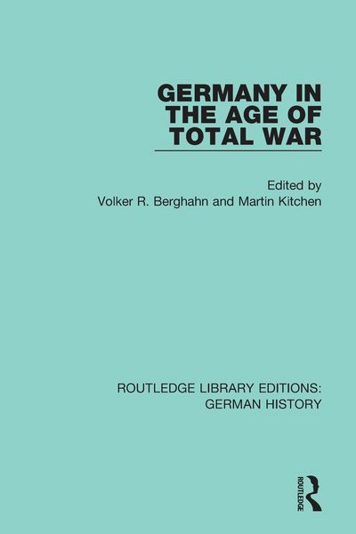 Produktbild: Germany in the Age of Total War