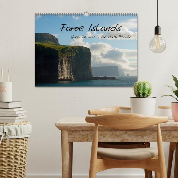 Produktbild: Faroe Islands / UK-Version (Wall Calendar 2026 DIN A3 landscape), CALVENDO 12 Month Wall Calendar