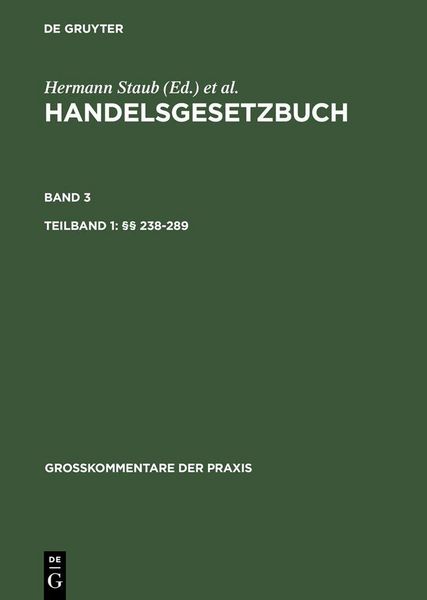 Produktbild: Tlbd 1: &sect;&sect; 238-289. Tlbd 2: &sect;&sect; 290-342a
