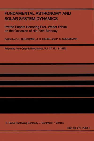 Produktbild: Fundamental Astronomy and Solar System Dynamics