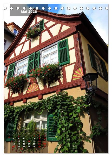 Produktbild: Kulturstadt Schw&auml;bisch Hall (Tischkalender 2026 DIN A5 hoch), CALVENDO Monatskalender