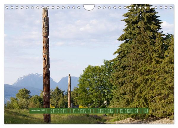 Produktbild: Vancouver - Tr&auml;umen zwischen Wolken und Meer (Wandkalender 2026 DIN A4 quer), CALVENDO Monatskalender