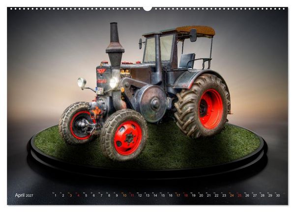 Produktbild: Traktor - Giganten (Wandkalender 2027 DIN A2 quer), CALVENDO Monatskalender