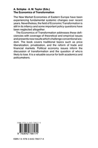 Produktbild: The Economics of Transformation