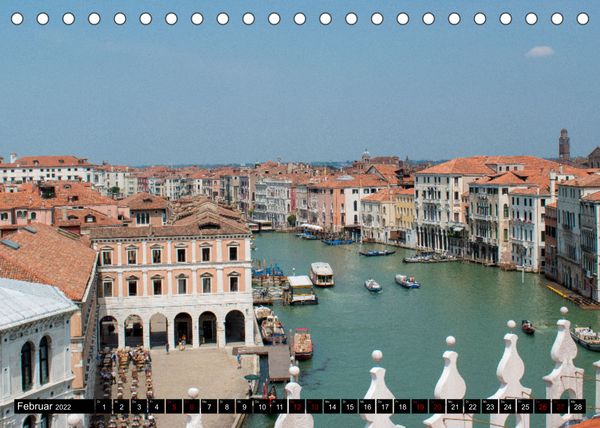 Produktbild: Venedig Impressionen (Tischkalender 2022 DIN A5 quer)
