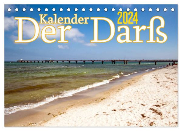 Der Darß Kalender CH-Version (Tischkalender 2024 DIN A5 quer), CALVENDO Monatskalender