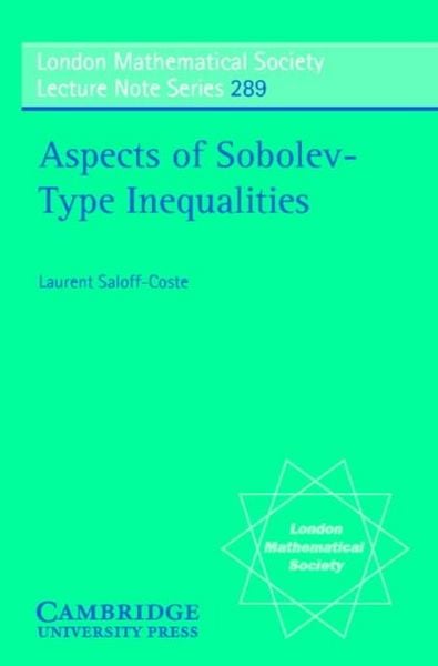 Produktbild: Aspects of Sobolev-Type Inequalities