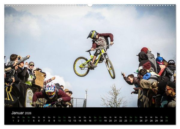 Produktbild: Downhill Racing 2026 (Wandkalender 2026 DIN A2 quer), CALVENDO Monatskalender