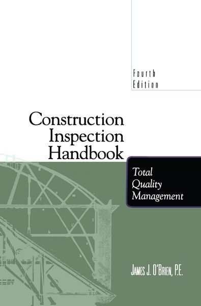 Produktbild: Construction Inspection Handbook