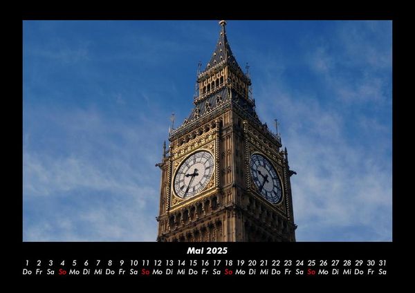 Produktbild: London 2025 Fotokalender DIN A3