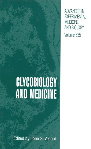 Produktbild: Glycobiology and Medicine