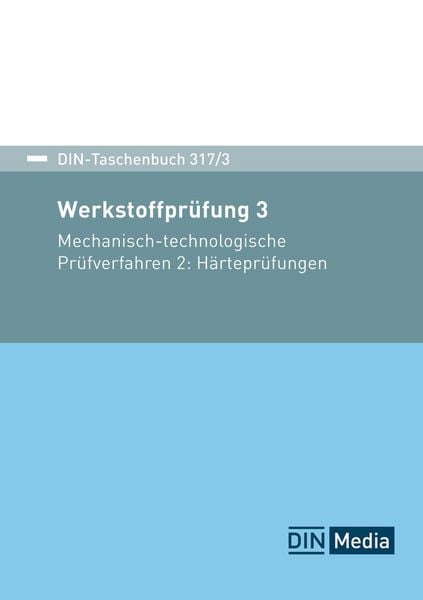 Produktbild: DIN-Taschenbuch 317/3