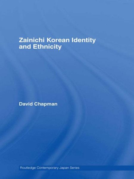 Produktbild: Zainichi Korean Identity and Ethnicity