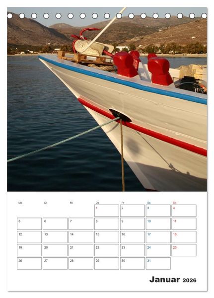Produktbild: Griechisches Allerlei (Tischkalender 2026 DIN A5 hoch), CALVENDO Monatskalender