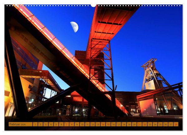 Produktbild: RUHRPOTT LICHTER (hochwertiger Premium Wandkalender 2026 DIN A2 quer), Kunstdruck in Hochglanz