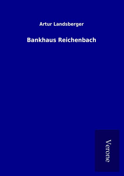 Produktbild: Bankhaus Reichenbach
