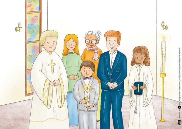 Produktbild: Was passiert bei der Taufe? Kamishibai Bildkartenset