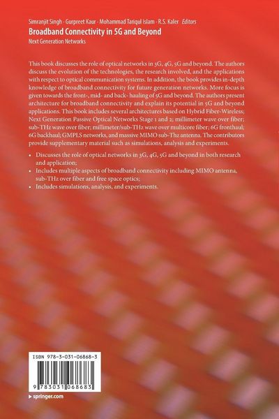 Produktbild: Broadband Connectivity in 5G and Beyond