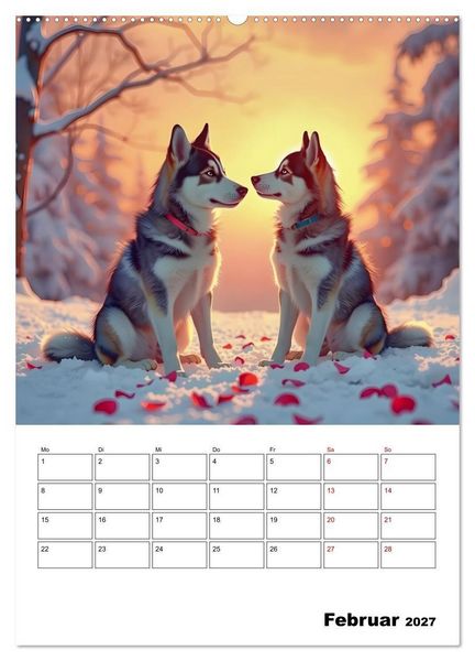 Produktbild: Die leisen Stimmen der Tiere (hochwertiger Premium Wandkalender 2027 DIN A2 hoch), Kunstdruck in Hochglanz