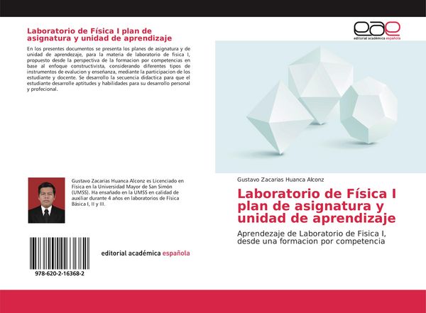 Produktbild: Laboratorio de F&iacute;sica I plan de asignatura y unidad de aprendizaje
