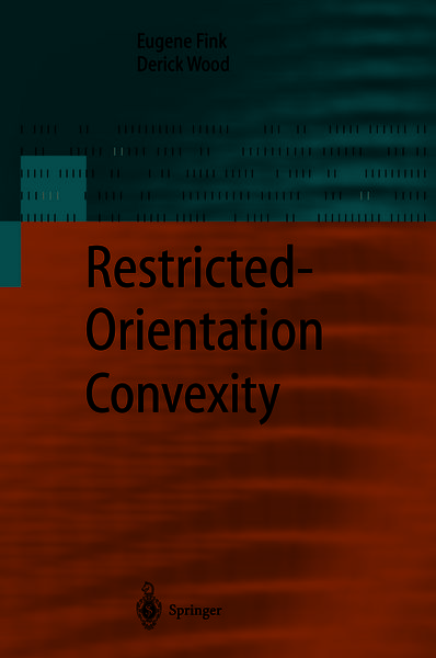 Produktbild: Restricted-Orientation Convexity
