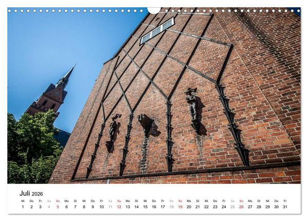 Produktbild: L&uuml;beck - Das Tor zur Ostsee (Wandkalender 2026 DIN A3 quer), CALVENDO Monatskalender