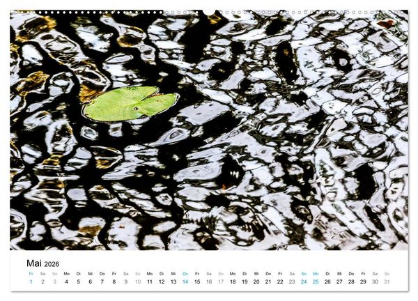 Produktbild: Wasser-Farben (Wandkalender 2026 DIN A2 quer), CALVENDO Monatskalender
