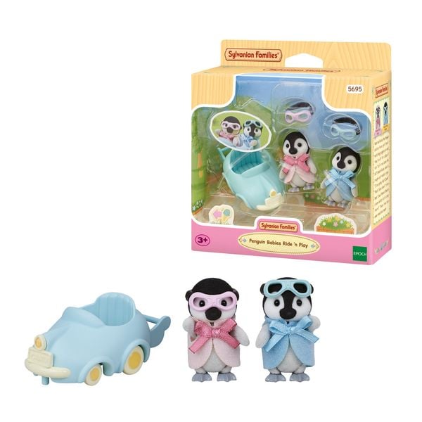 Sylvanian Families 5695 - Pinguin Fahr- und Spielset
