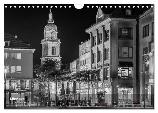 Produktbild: Heilbronn bei Nacht (Wandkalender 2026 DIN A4 quer), CALVENDO Monatskalender