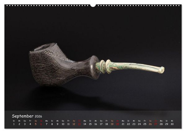 Produktbild: Pfeifenwelten (Wandkalender 2026 DIN A2 quer), CALVENDO Monatskalender