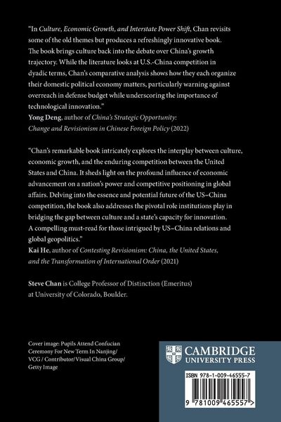Produktbild: Culture, Economic Growth, and Interstate Power Shift