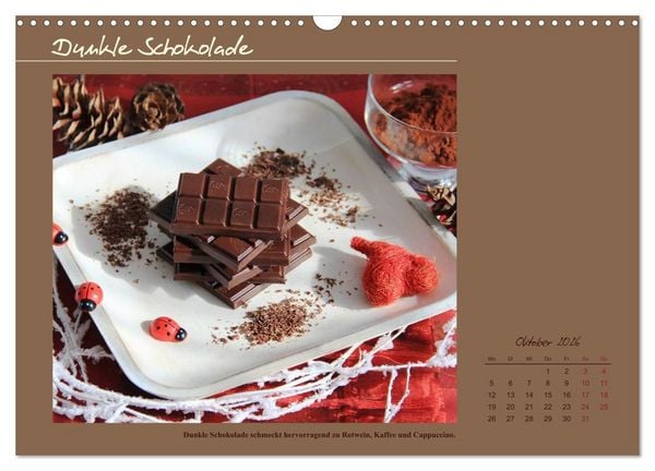 Produktbild: Schokolade - aus der Kakaobohne (Wandkalender 2026 DIN A3 quer), CALVENDO Monatskalender