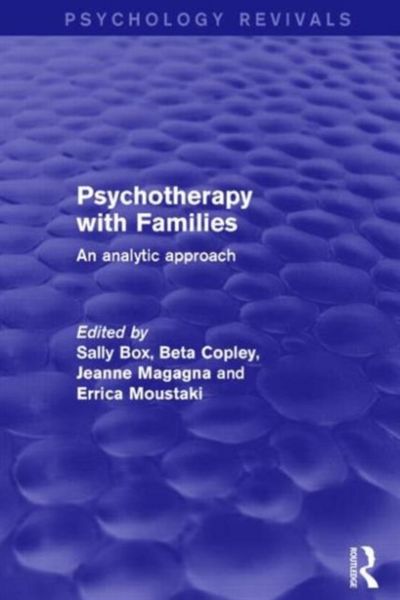 Produktbild: Psychotherapy with Families
