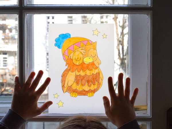 Produktbild: Ausmal-Fensterbilder &ndash; Im Winter