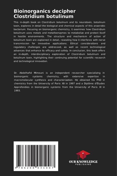 Produktbild: Bioinorganics decipher Clostridium botulinum