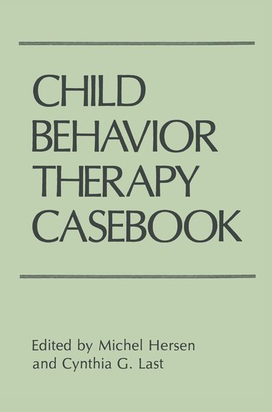 Produktbild: Child Behavior Therapy Casebook