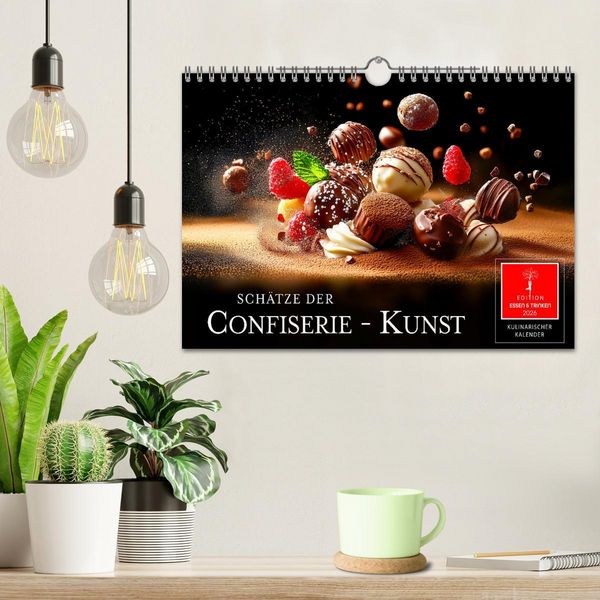 Produktbild: Sch&auml;tze der Confiserie Kunst (Wandkalender 2026 DIN A4 quer), CALVENDO Monatskalender