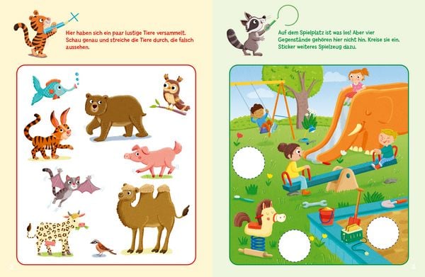 Produktbild: Sticker-R&auml;tsel f&uuml;r Kindergarten-Kids. Logisches Denken